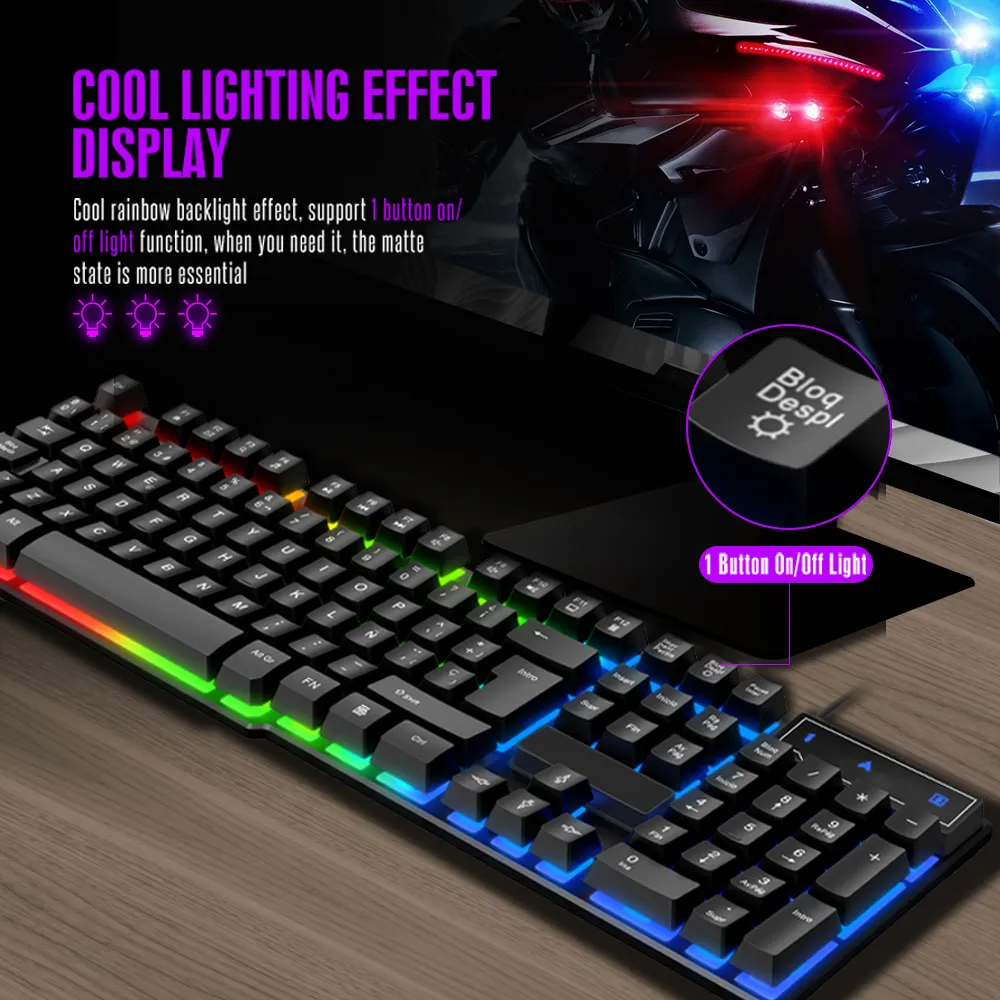  TECLADO GAMER T20 TYPE
