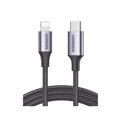 [60761] CABLE USB-C LIGHTNING SHELL 2M UGREEN  